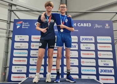 Srebrna medalja za atletičara VAK